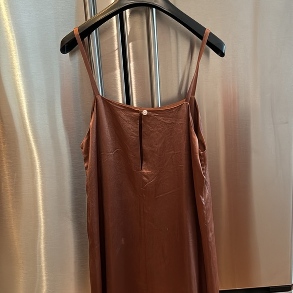 Satin Square Neck Slip Dress- Everlane - Picture 3 of 4